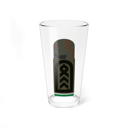 HA OS5 35 Oberstabsfeldwebel OA PzGren (Germany) (Military Rank) Pint Glass 16oz