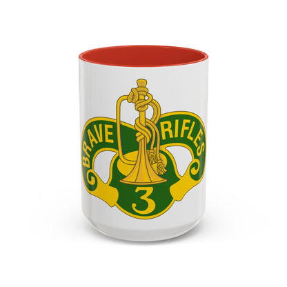 3 Cavalry Regiment 2 (U.S. Army) Accent Coffee Mug