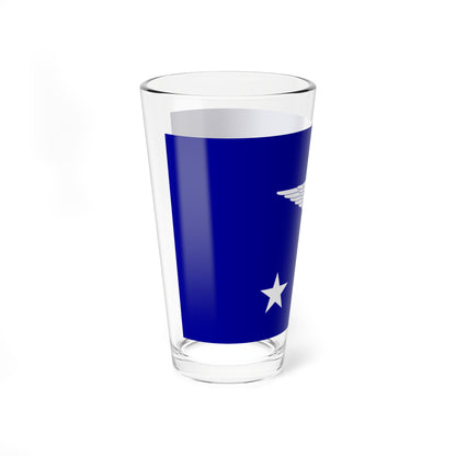 ROCAF Lieutenant Generals Flag 1937 (China) Pint Glass 16oz