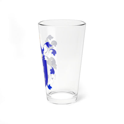 Coat of Arms of William Augustus Atlee (United States) (Coat of Arms) Pint Glass 16oz