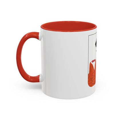 4 Signal Battalion 2 (U.S. Army) Accent Coffee Mug