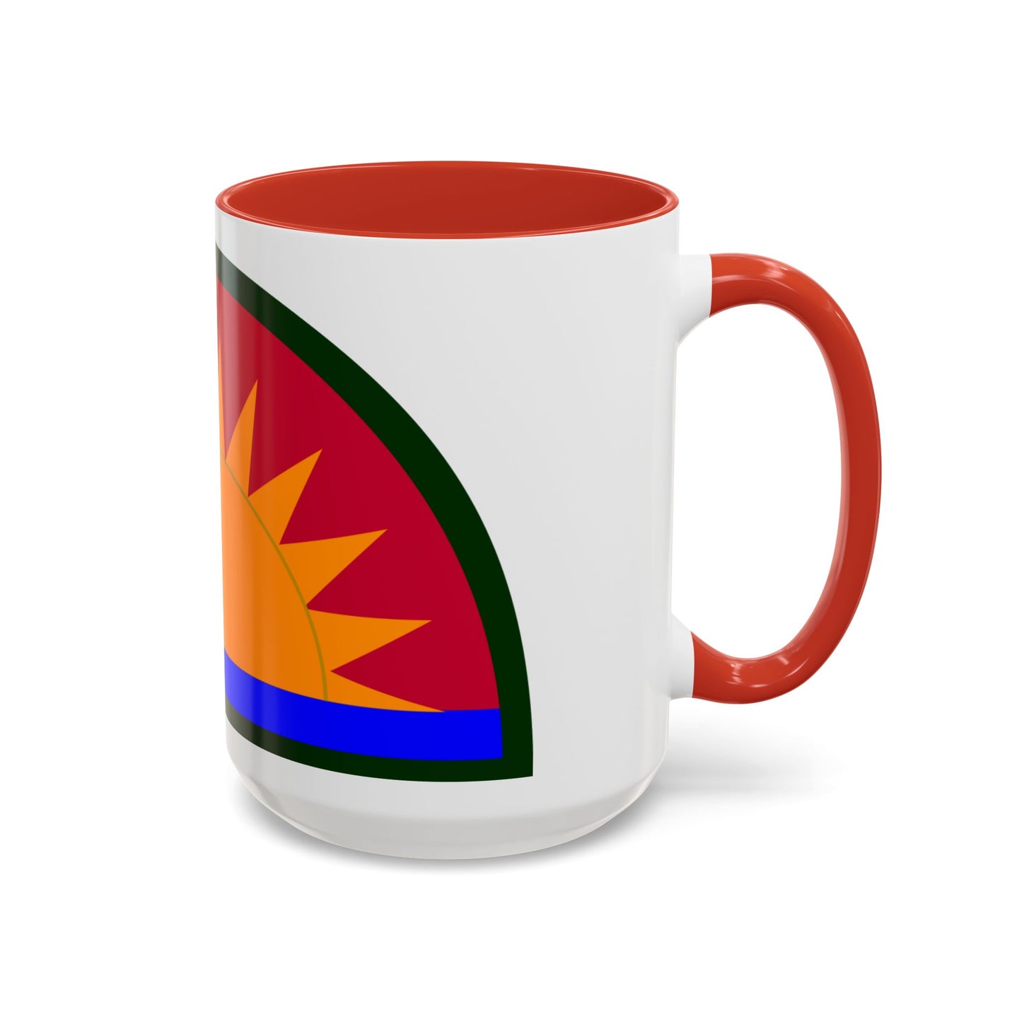41st Infantry Division SSI (U.S. Army) Accent Coffee Mug