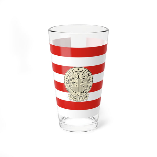 Flag of Eloszallas (Hungary) Pint Glass 16oz