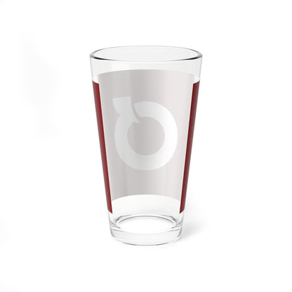 Flag of Itayanagi Aomori (Japan) Pint Glass 16oz