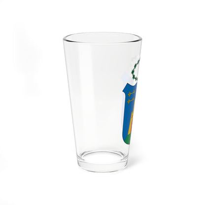 Escudo de Aliaga (Spain) (Coat of Arms) Pint Glass 16oz