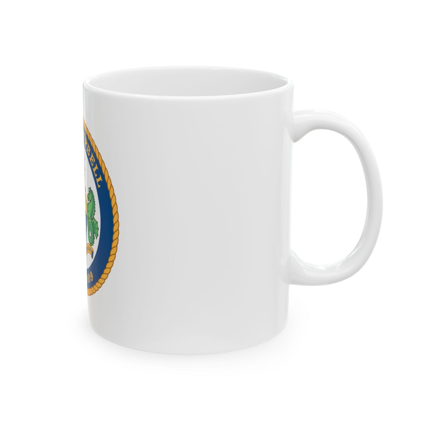 USCGC Campbell WMEC 909 (U.S. Coast Guard) White Coffee Mug