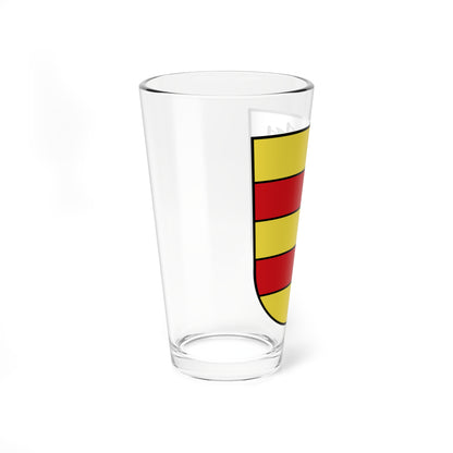 Wappen Landkreis Wesermarsch (Germany) (Coat of Arms) Pint Glass 16oz