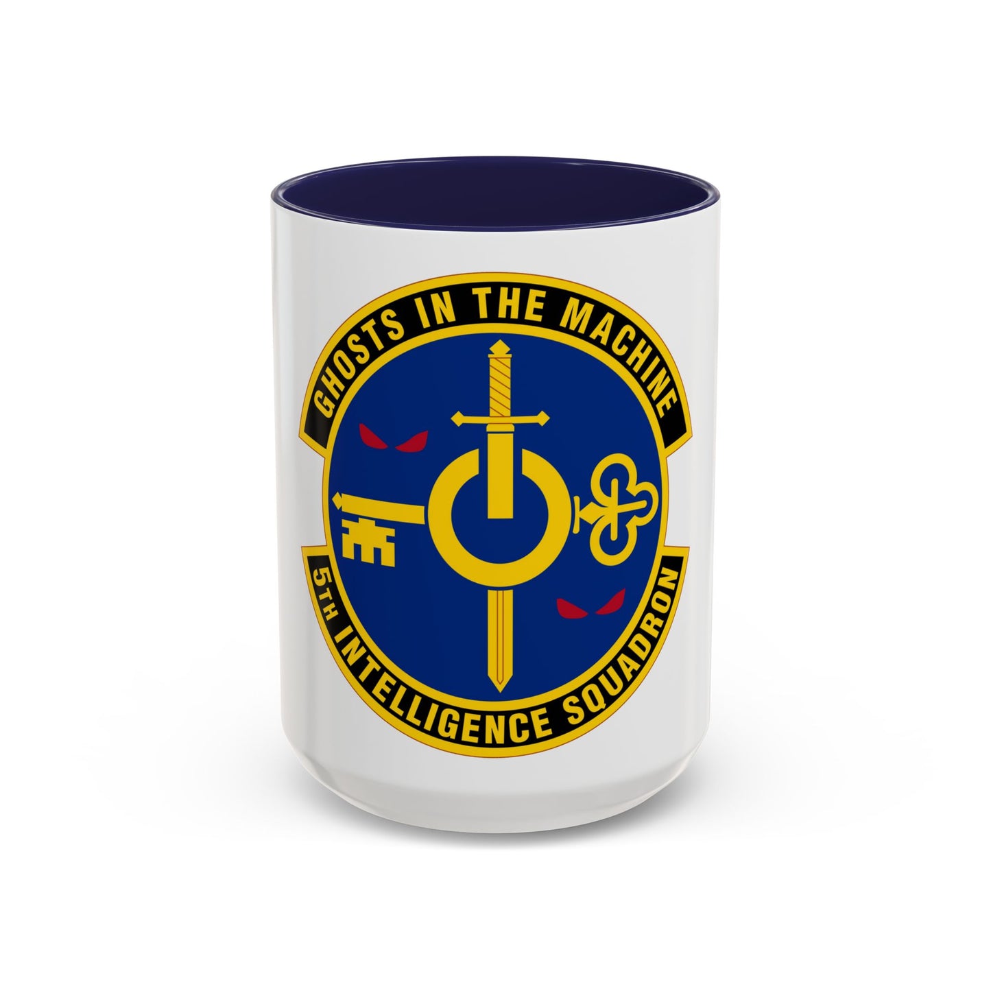 5 Intelligence Squadron ACC (U.S. Air Force) Accent Coffee Mug