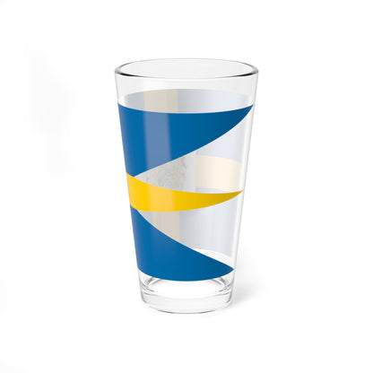 Sweden-Royal-flag-grand-coa (Sweden) Pint Glass 16oz