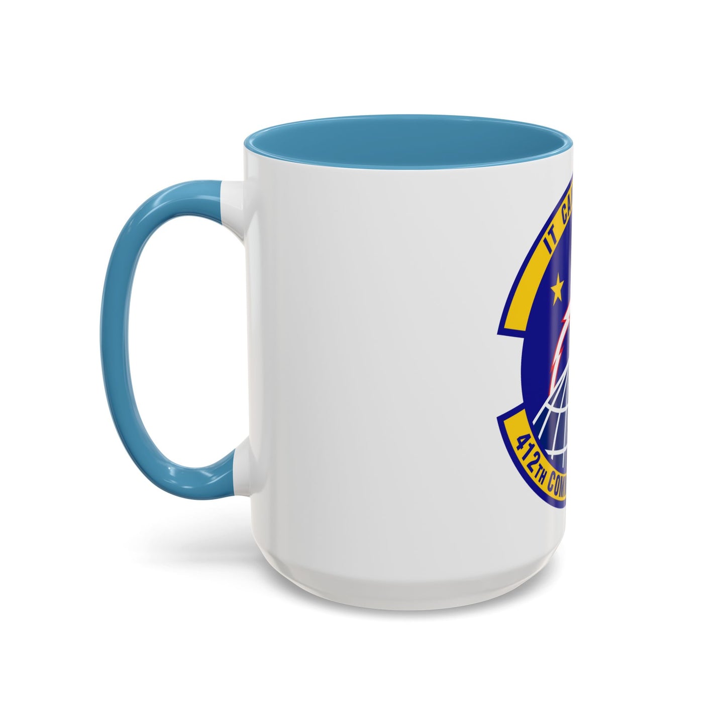 412th Communications Squadron (U.S. Air Force) Accent Coffee Mug