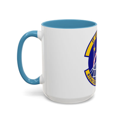 412th Communications Squadron (U.S. Air Force) Accent Coffee Mug