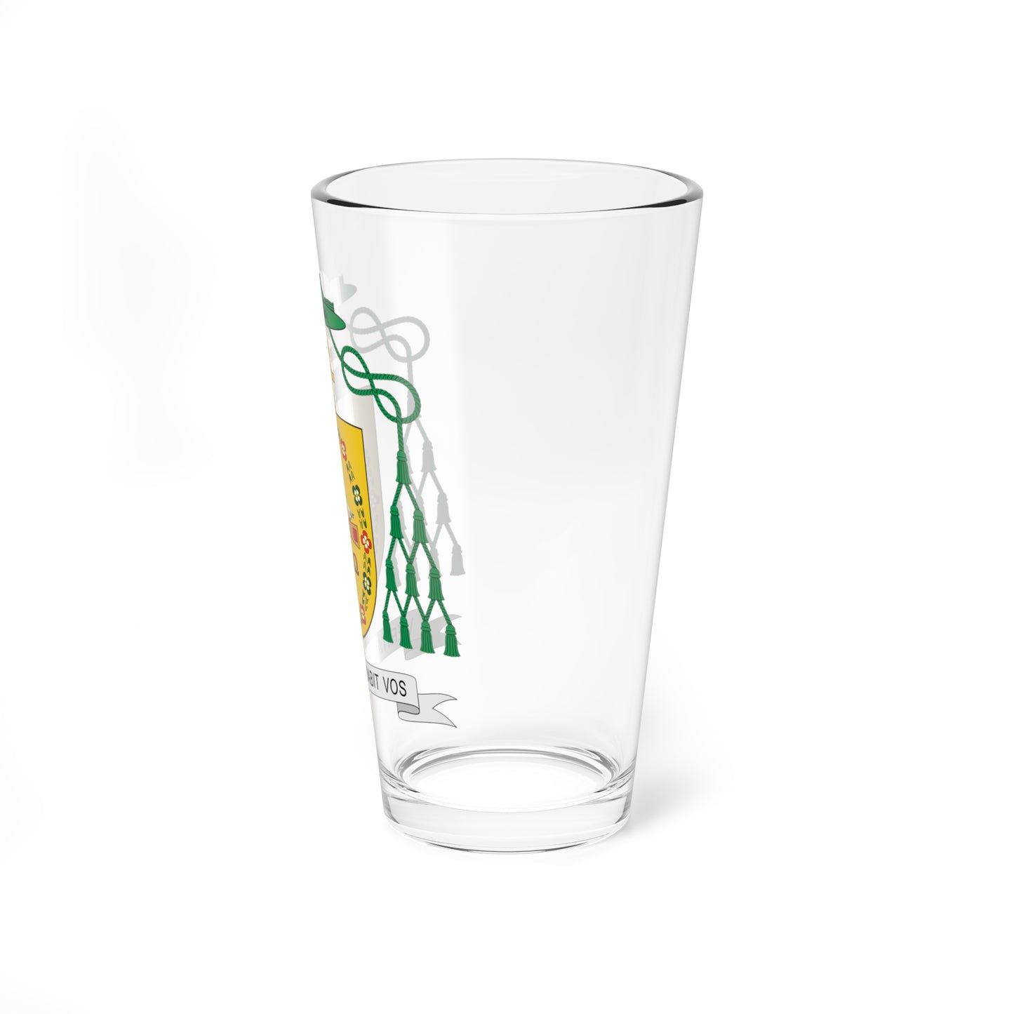 Escudo de Francisco Javier Martínez Fernández (Spain) (Coat of Arms) Pint Glass 16oz