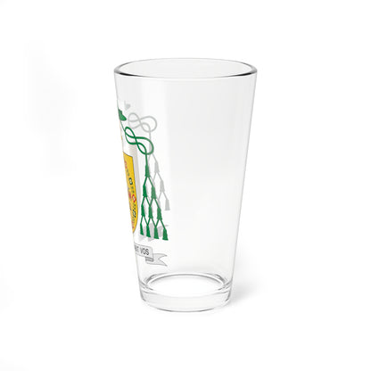 Escudo de Francisco Javier Martínez Fernández (Spain) (Coat of Arms) Pint Glass 16oz
