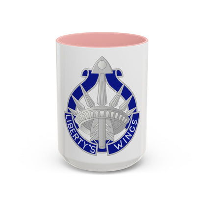 77 Aviation Battalion (U.S. Army) Accent Coffee Mug