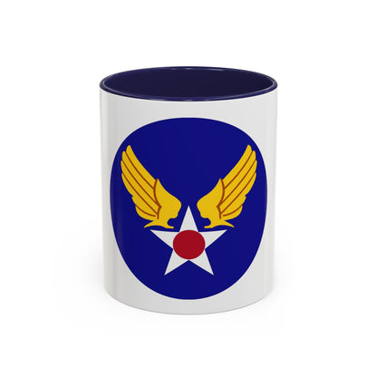 Army Air Forces Historical Insignia (U.S. Air Force) Accent Coffee Mug