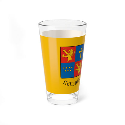 Flag of Kelebia (Hungary) Pint Glass 16oz
