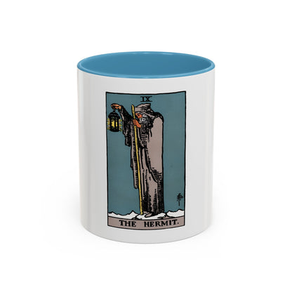 The Hermit (Tarot Card) Accent Coffee Mug