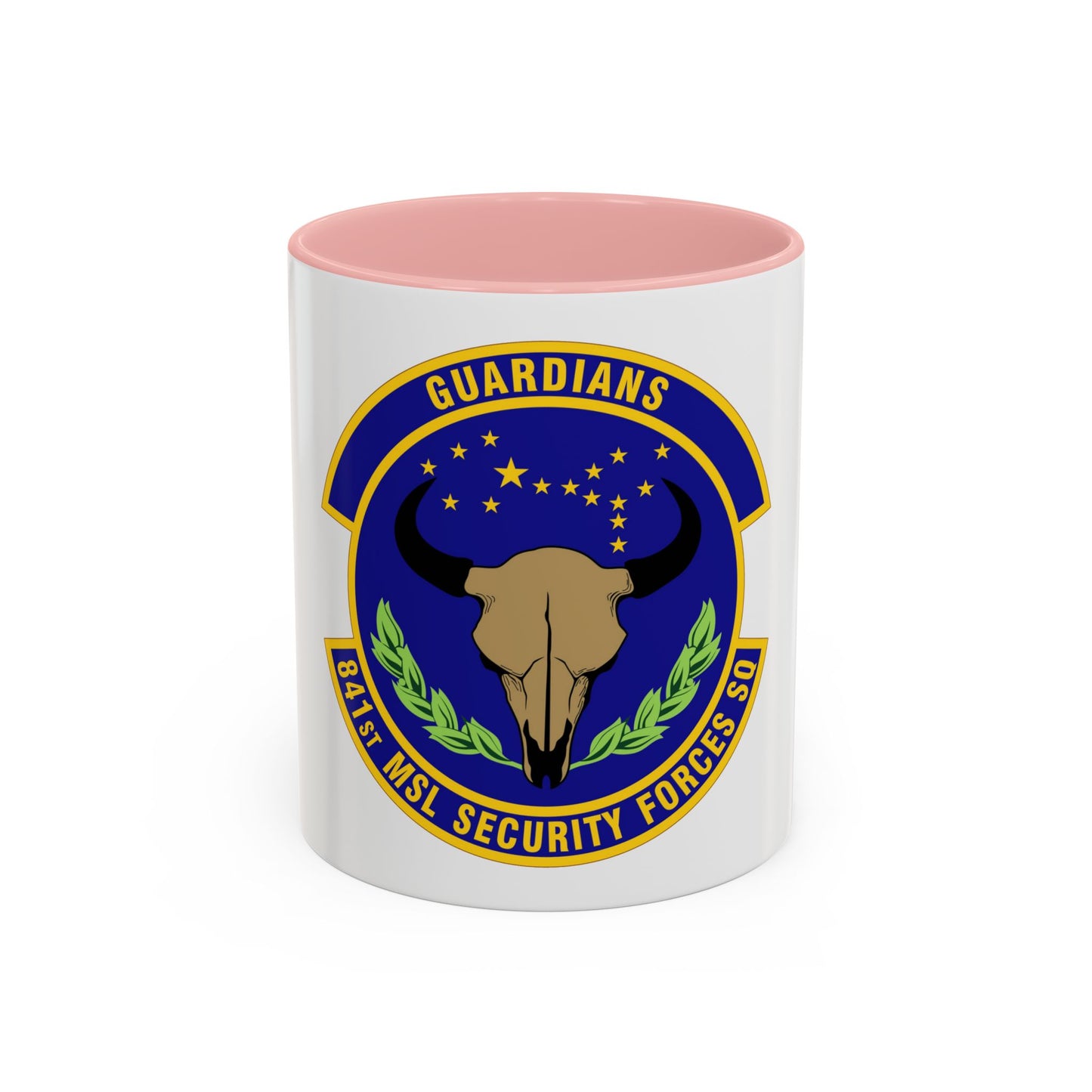 841 Missile Security Forces Squadron AFGSC (U.S. Air Force) Accent Coffee Mug