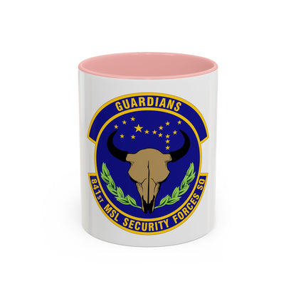 841 Missile Security Forces Squadron AFGSC (U.S. Air Force) Accent Coffee Mug