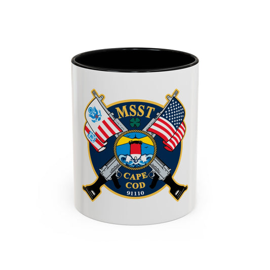 USCG MSST Cape Cod (U.S. Coast Guard) Accent Coffee Mug