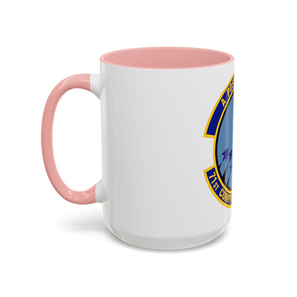 71st Comptroller Squadron (U.S. Air Force) Accent Coffee Mug