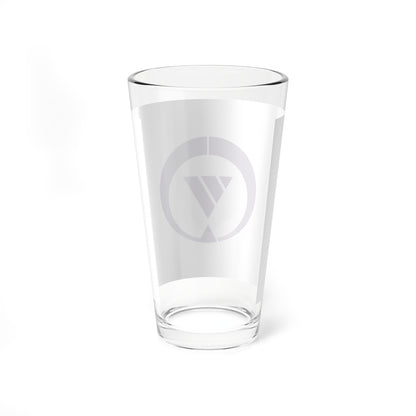 Flag of Tsushima Aichi (Japan) Pint Glass 16oz