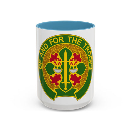 210 Military Police Battalion (U.S. Army) Accent Coffee Mug