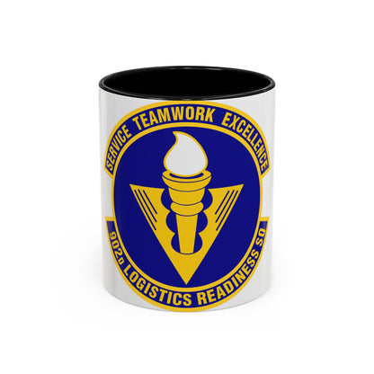 902d Logistics Readiness Squadron (U.S. Air Force) Accent Coffee Mug