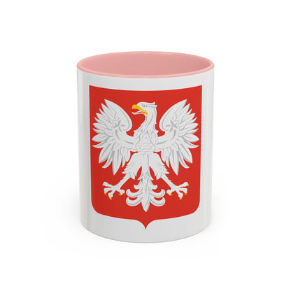 Coat of arms of Poland (1955-1980) - Accent Coffee Mug