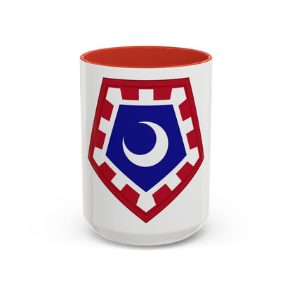 117 Engineer Brigade (U.S. Army) Accent Coffee Mug