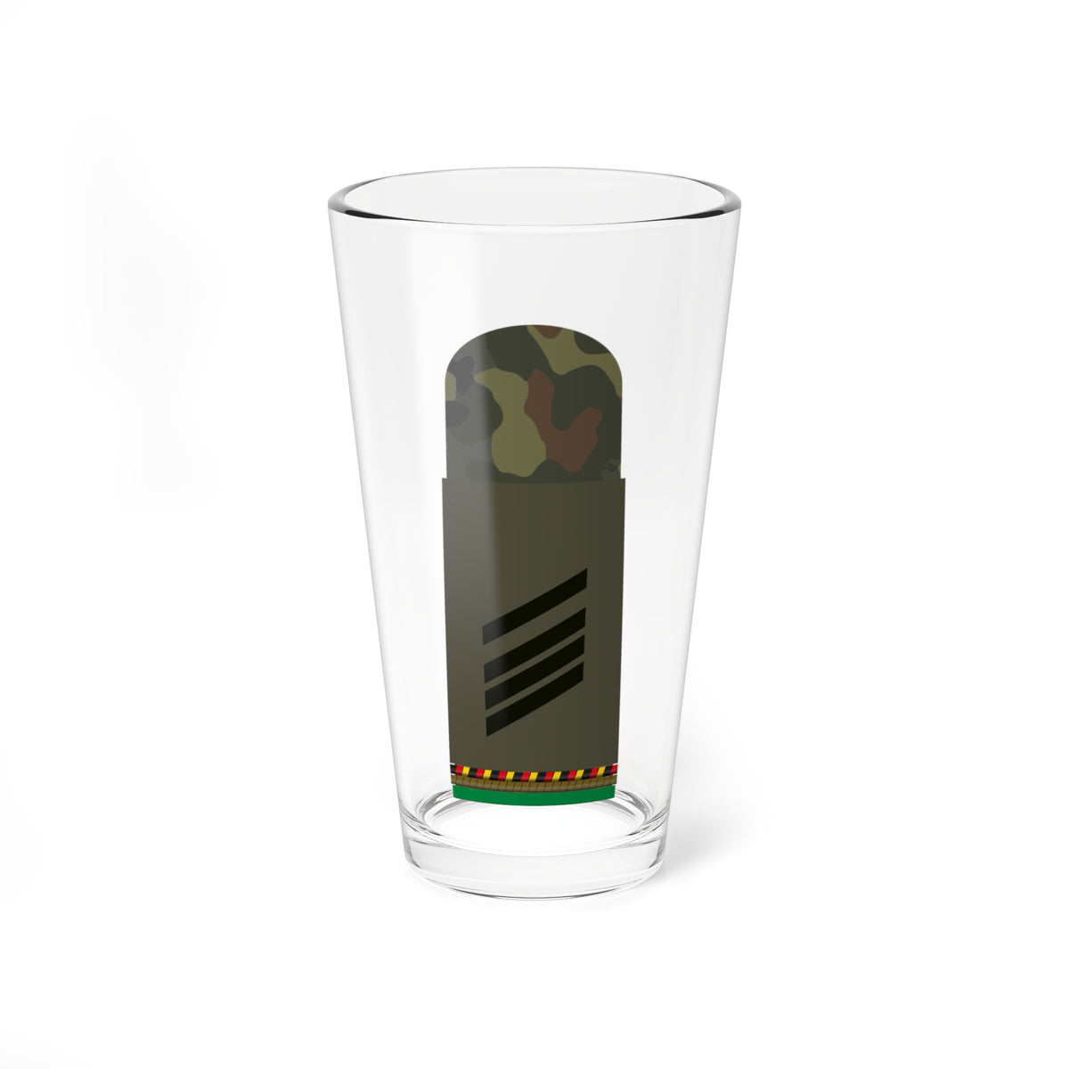 HA OS5 15 Stabsgefreiter RFA PzGren L (Germany) (Military Rank) Pint Glass 16oz