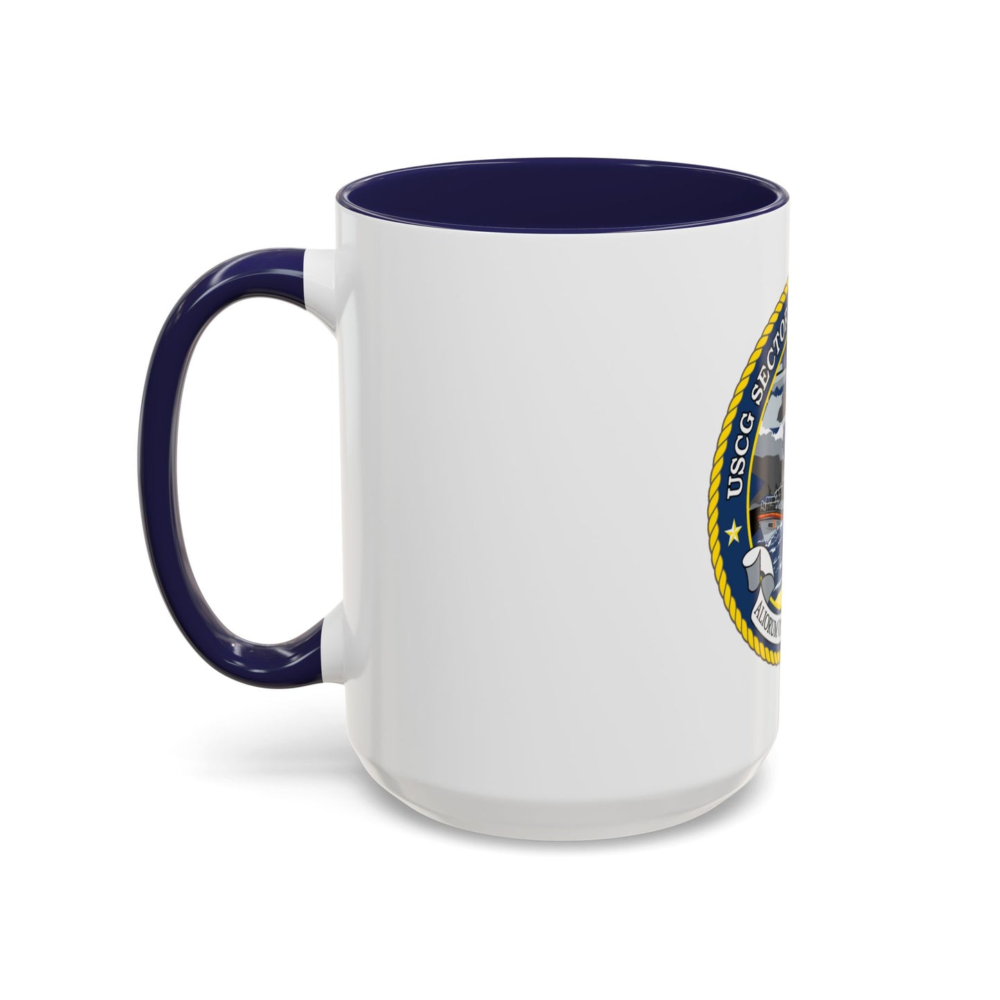 USCG Secctor North Carolina (U.S. Coast Guard) Accent Coffee Mug