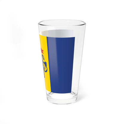 Flag of Guadalajara México (Mexico) Pint Glass 16oz