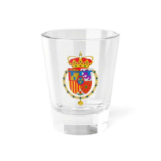 Escudo de Leonor Princesa de Asturias (Spain) (Coat of Arms) Shot Glass 1.5oz