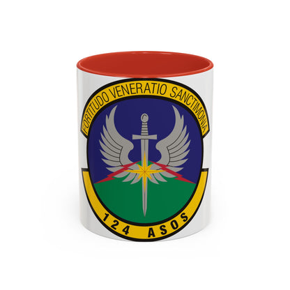 124th Air Support Operations Squadron (U.S. Air Force) Accent Coffee Mug