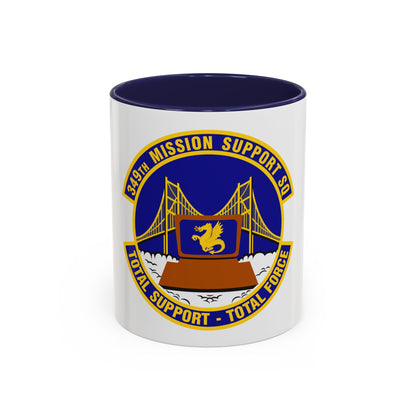 349th Mission Support Squadron (U.S. Air Force) Accent Coffee Mug
