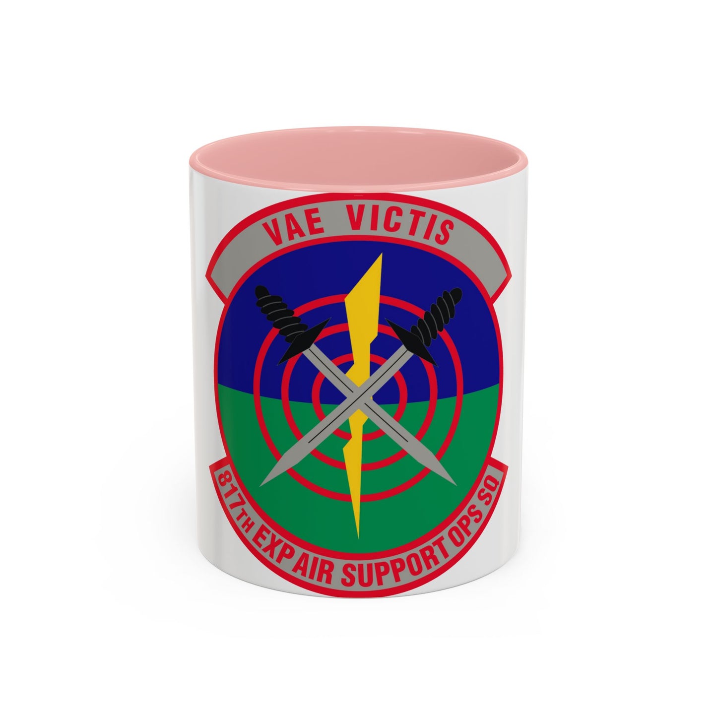 817th Expeditionary Air Support Operations Squadron (U.S. Air Force) Accent Coffee Mug