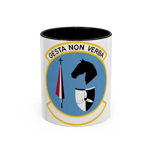 537 Airlift Squadron PACAF (U.S. Air Force) Accent Coffee Mug 11oz Black - Go Mug Yourself