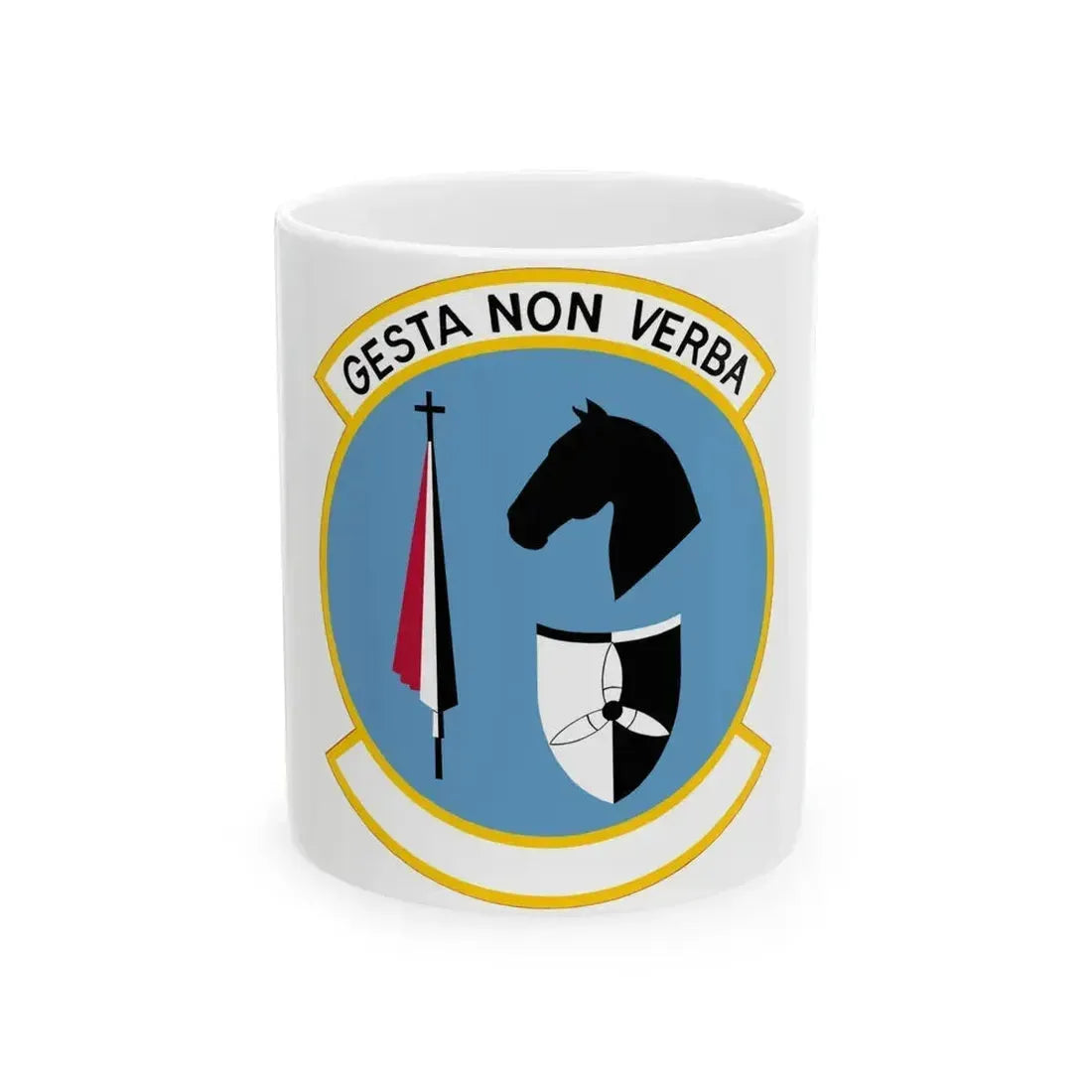 537 Airlift Squadron PACAF (U.S. Air Force) White Coffee Mug 11oz - Go Mug Yourself