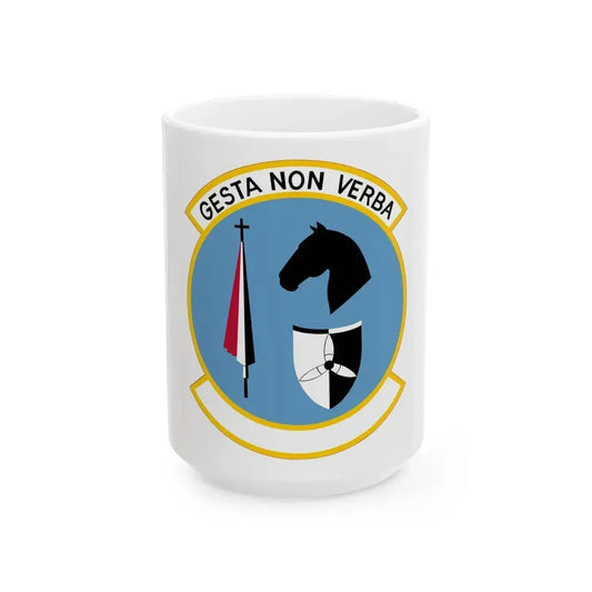 537 Airlift Squadron PACAF (U.S. Air Force) White Coffee Mug 15oz - Go Mug Yourself