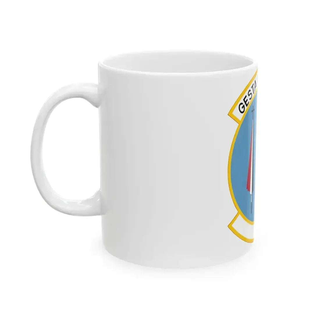 537 Airlift Squadron PACAF (U.S. Air Force) White Coffee Mug - Go Mug Yourself