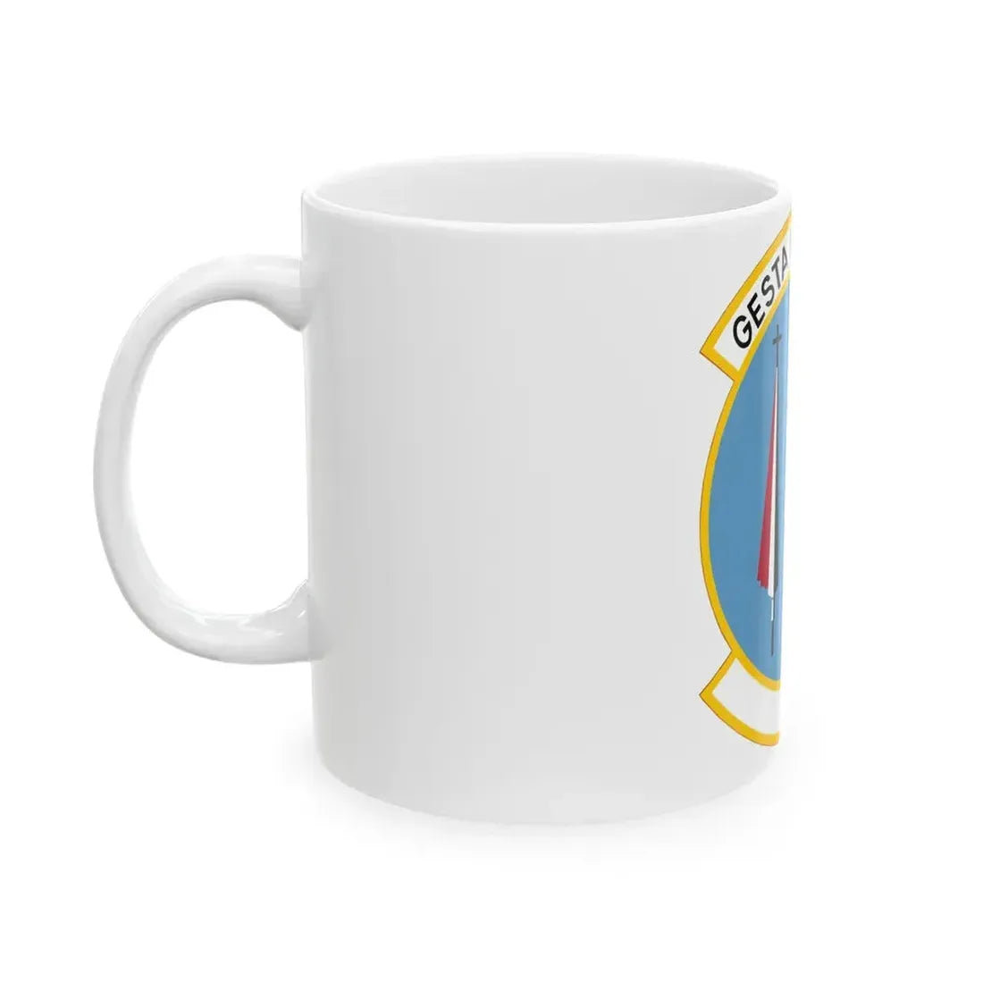 537 Airlift Squadron PACAF (U.S. Air Force) White Coffee Mug - Go Mug Yourself