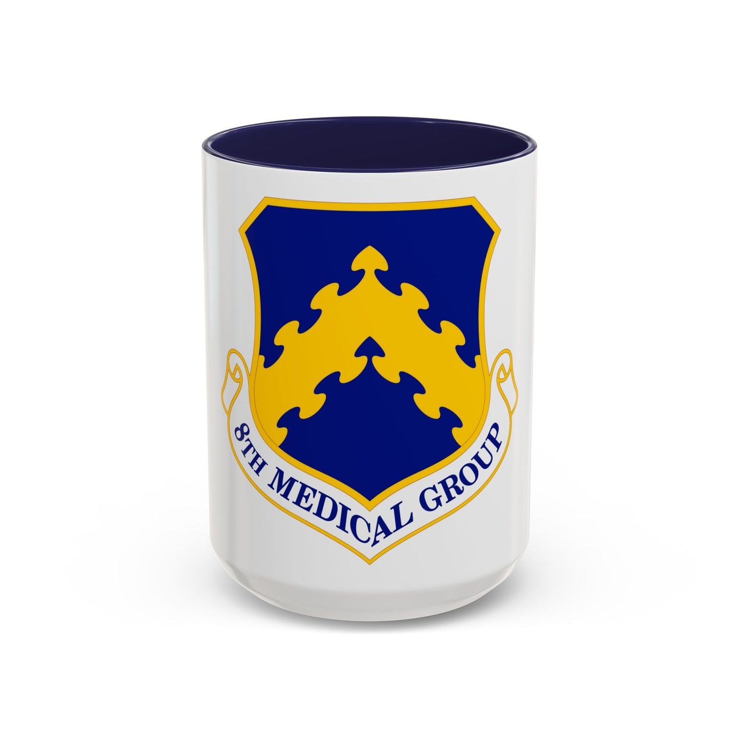 8 Medical Group PACAF (U.S. Air Force) Accent Coffee Mug