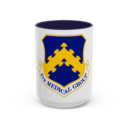 8 Medical Group PACAF (U.S. Air Force) Accent Coffee Mug