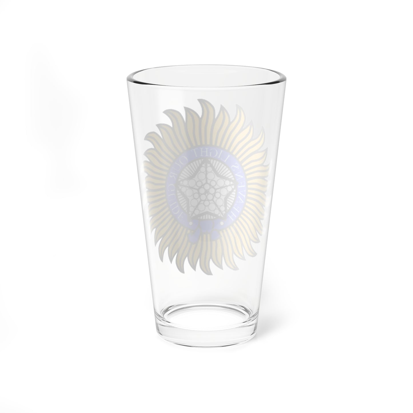 Star of the Order of the Star of India silver (India) (Coat of Arms) Pint Glass 16oz
