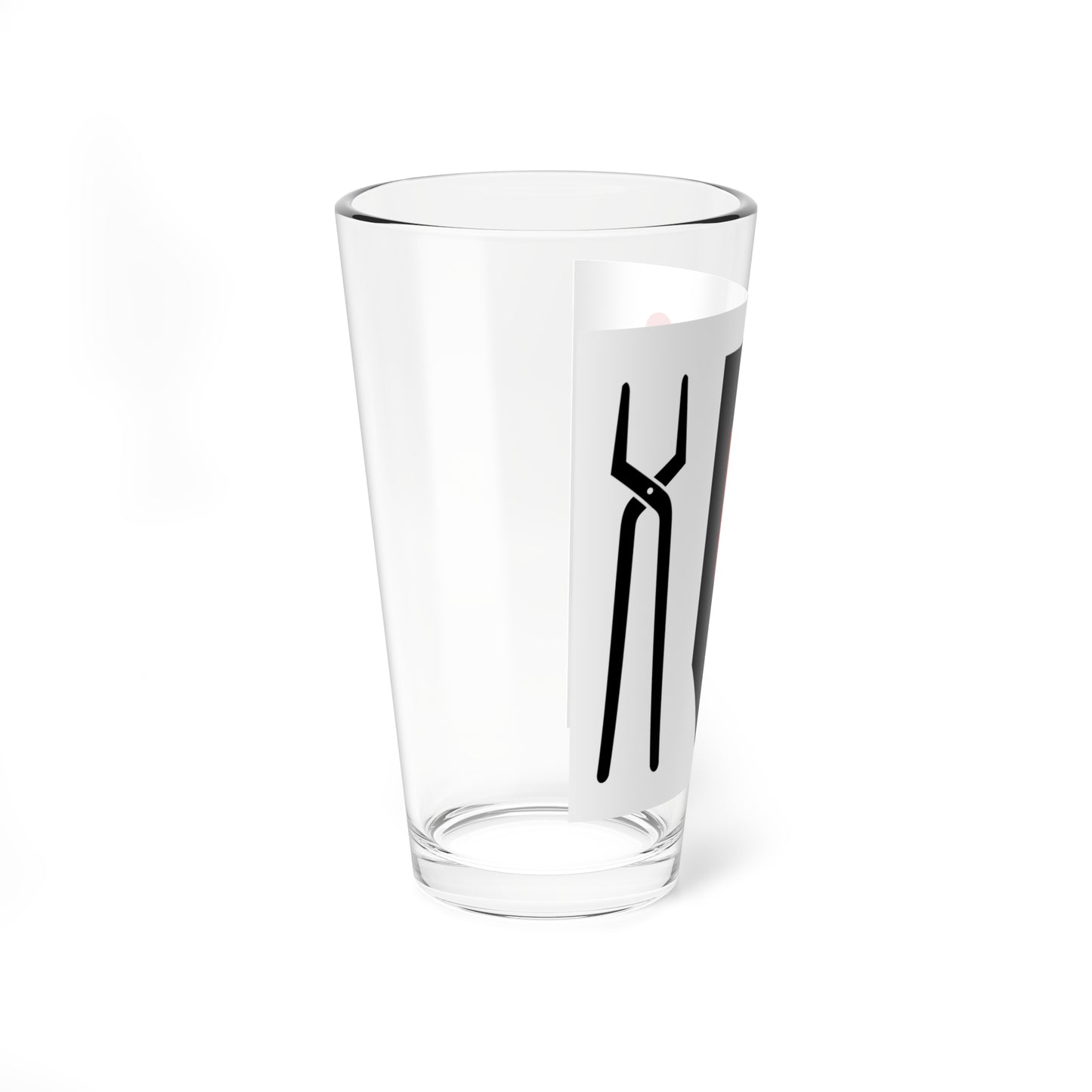Harjedalen flag (Sweden) Pint Glass 16oz