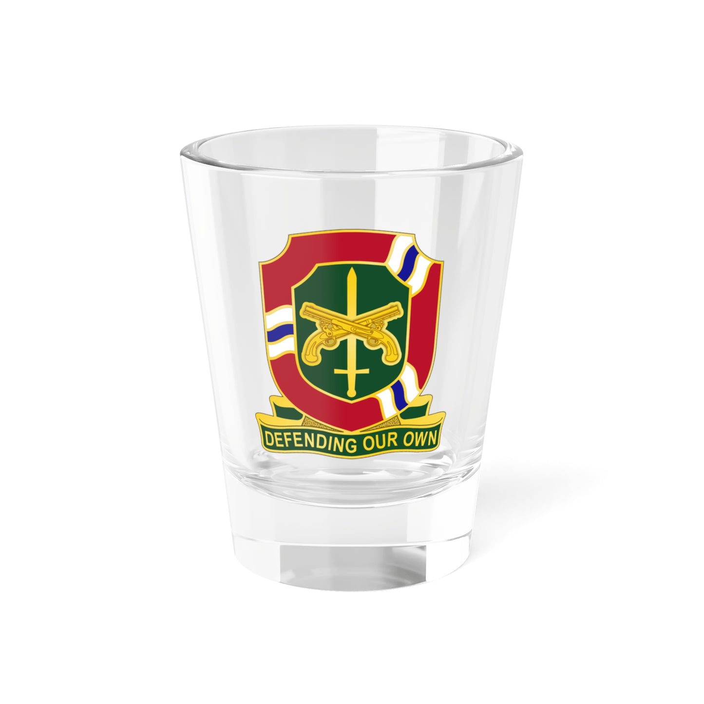 Verre à liqueur de la 35e brigade de police militaire 2 (armée américaine) 1,5 oz