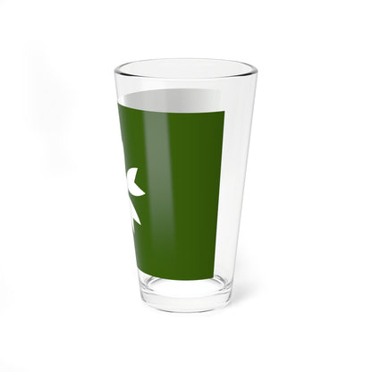 Flag of Iwakuni Yamaguchi (Japan) Pint Glass 16oz