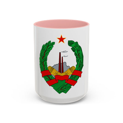 Coat of Arms of the Socialist Republic of Bosnia and Herzegovina - Accent Coffee Mug