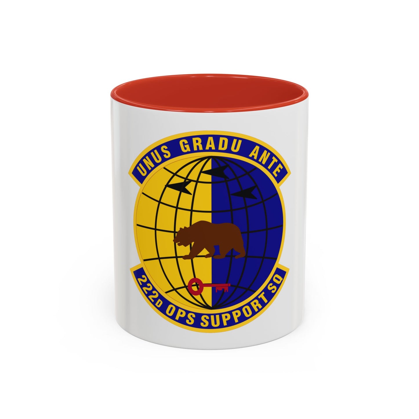 222d Operations Support Squadron (U.S. Air Force) Accent Coffee Mug